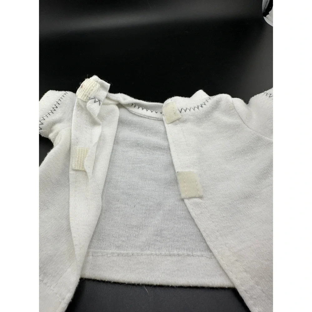 Coleco Cabbage Patch Kids 1980s White Shirt Navy Trim Boys Vtg 1983 Doll clothes